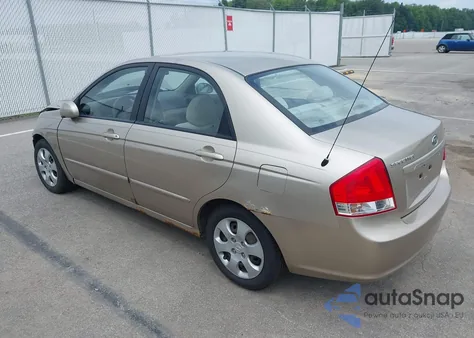 2008 Kia Spectra Ex z USA, uszkodzony, nr VIN KNAFE121385538257